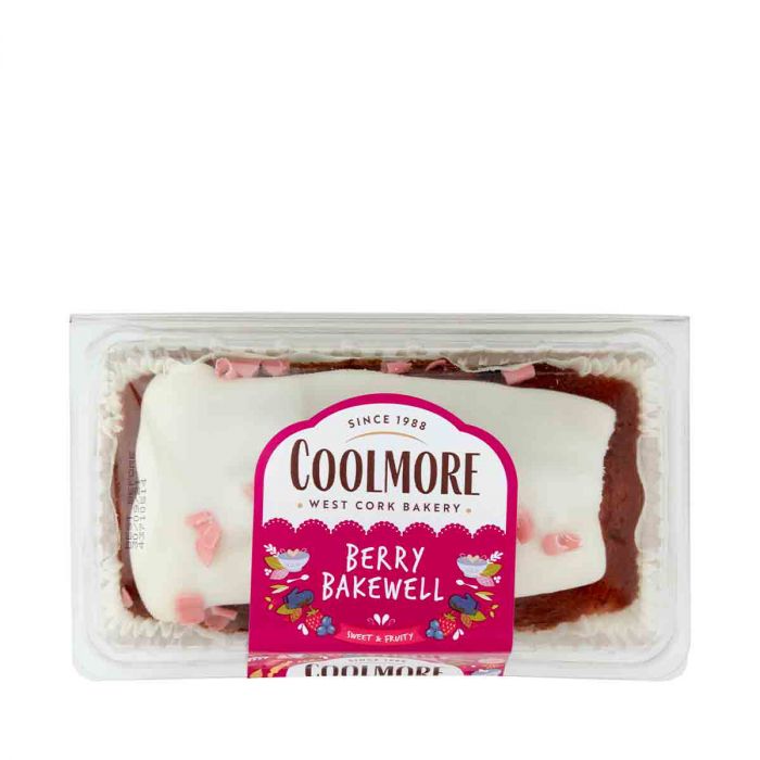 Coolmore West Cork Bakery Berry Bakewell Cake 400g (Nov 21 - June 23) RRP 2.49 CLEARANCE XL 1 or 2 for 1.50